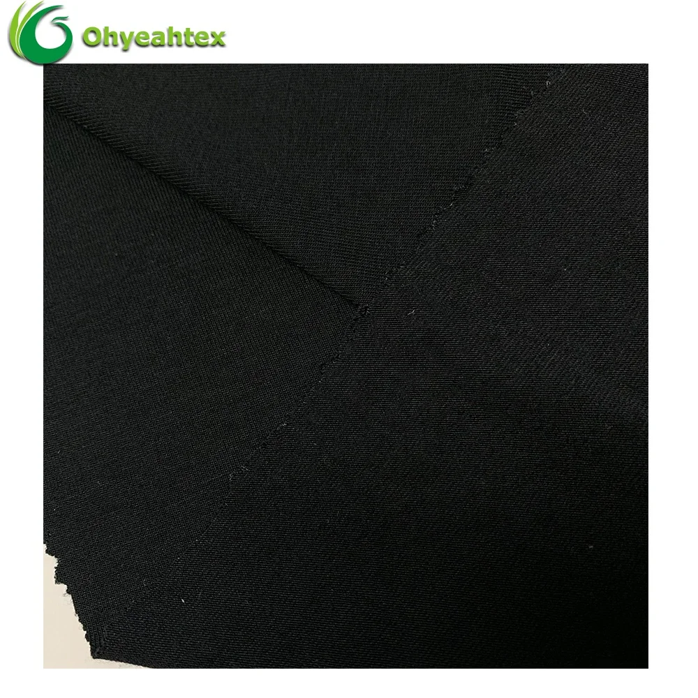 ECO-Friendly Knitting Elastic  Single Jersey 100 Rayon Fabric for Garment