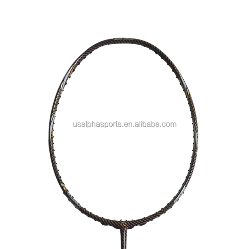 Badminton racket WOVEN Carbon Weaving for Tension 30LBS Badminton racket