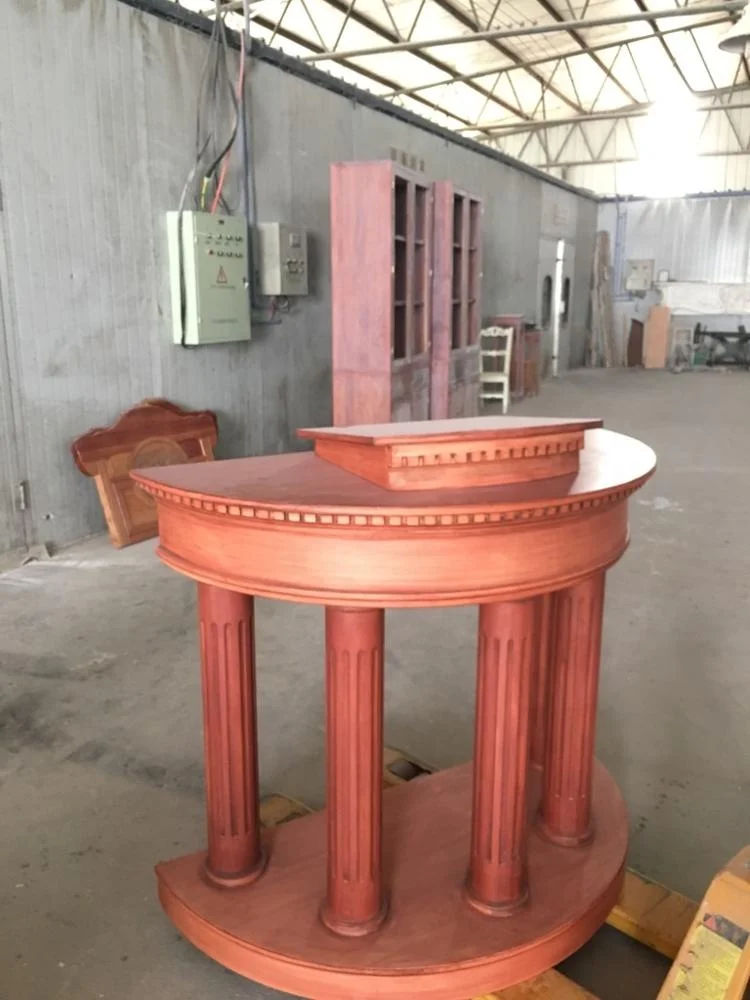 CP-035,Manufactory Solid Oak Wood Church Pulpit Which Can Be OEM or ODM Making Church Pulpit Church Furniture