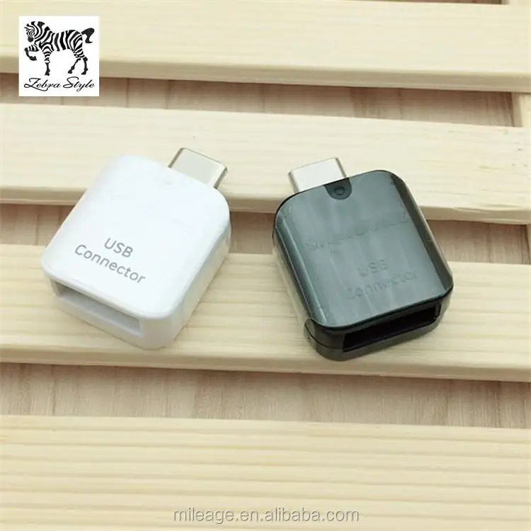 Hot selling high quality Professional USB female to type-c adapter S8 OTG connecter at the Wholesale Price