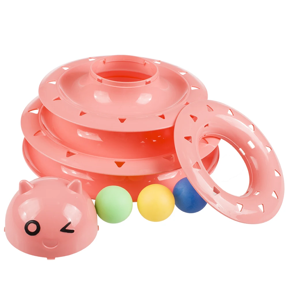 wholesale natural interactive ball pet cat toys