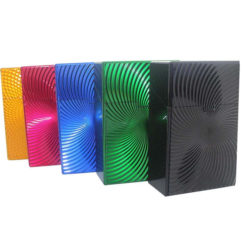 
wave Plastic hard tobacco box case for cigarette 