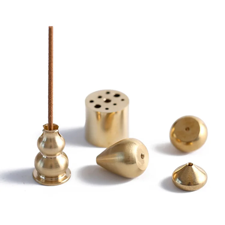 Brass Etching design Incense Stick Holder oud Incense Burner holder