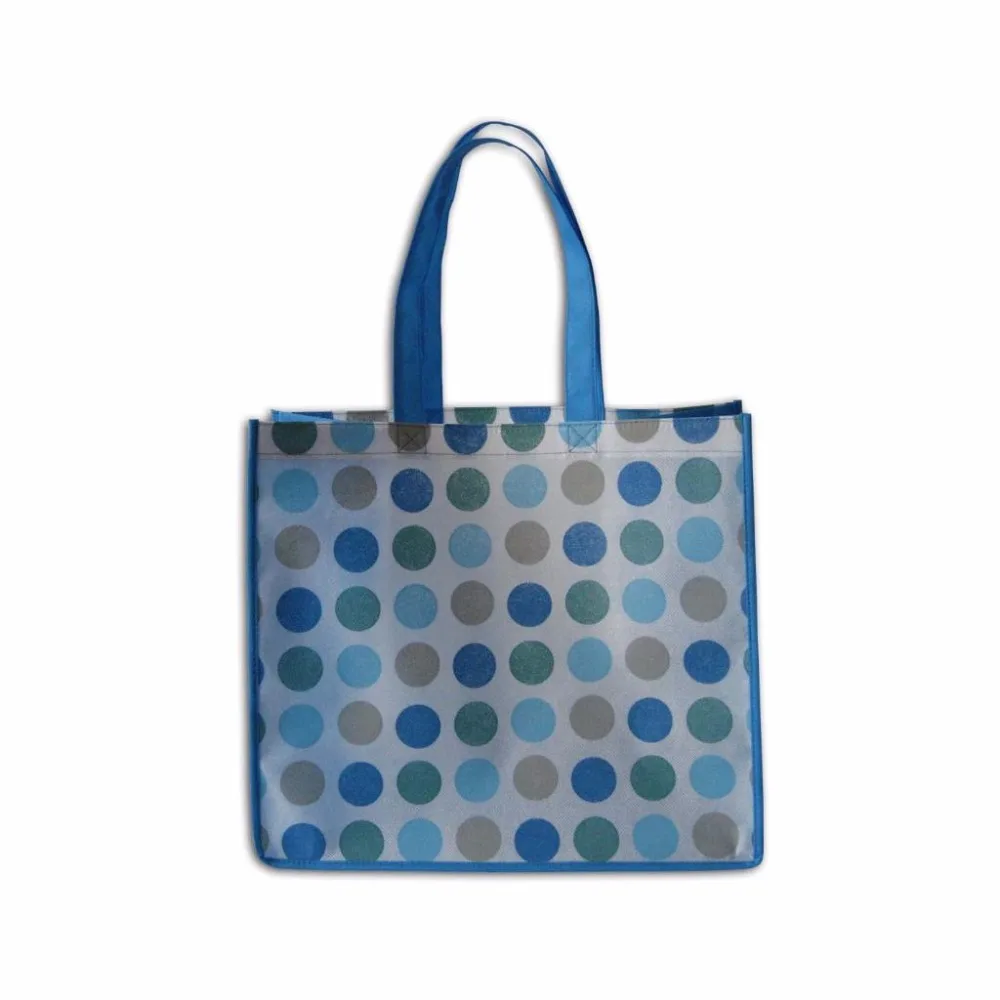 cheap custom pictures printing reusable pp non woven shopping bag with lamination