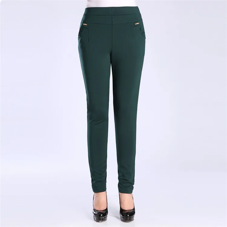 2019 Spring New Style Korean Wholesale Hot Sale Soft High Waist Casual Work Pants for Women