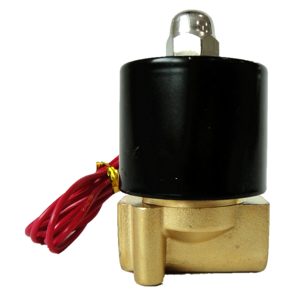 2WH012-08 Direct Acting High Pressure  220V AC Water Solenoid Valve