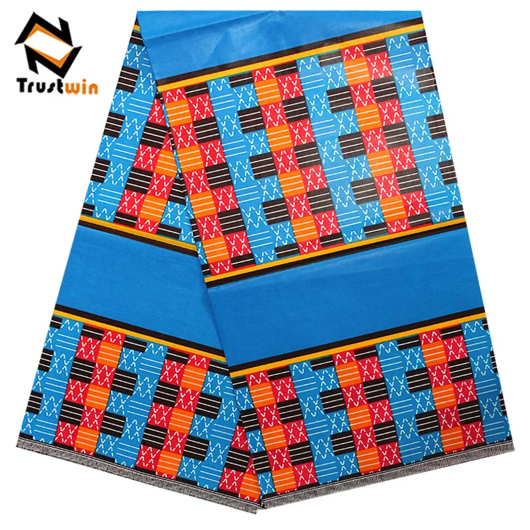 African fashion 100% cotton real ankara wax print fabrics