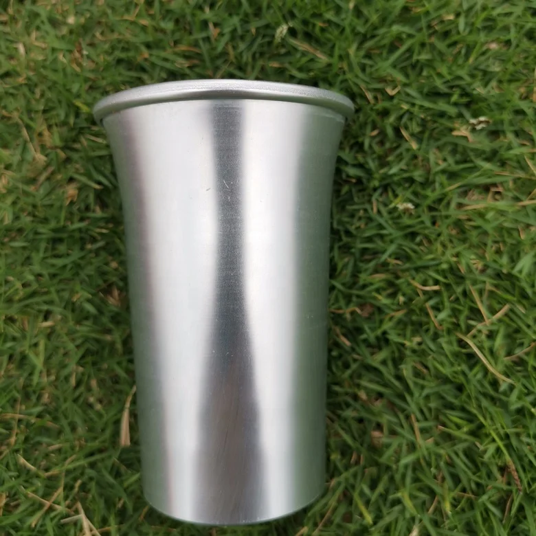 2019 480ml/16oz rolled edge multi-colored beer mug metal foil tumbler shot cold drink cup drinking cup anodized aluminum tumbler