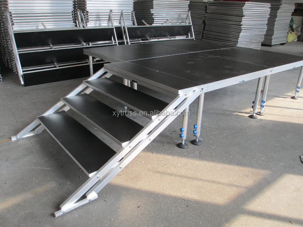 4x4ft алюминиевый складной этапе шаги