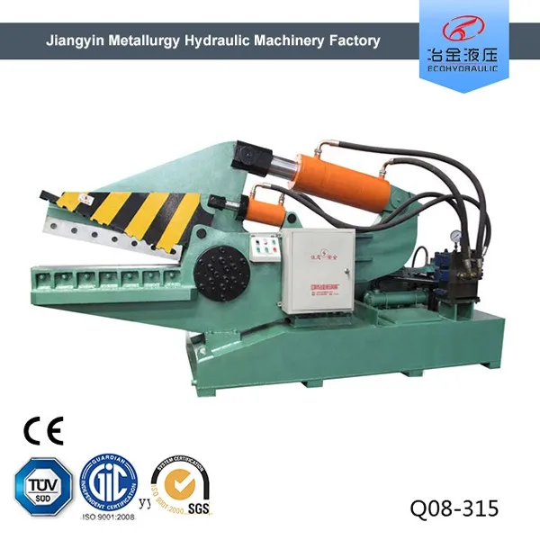 reliable reputation customized mini hydraulic alligator scrap iron cutting metal shear