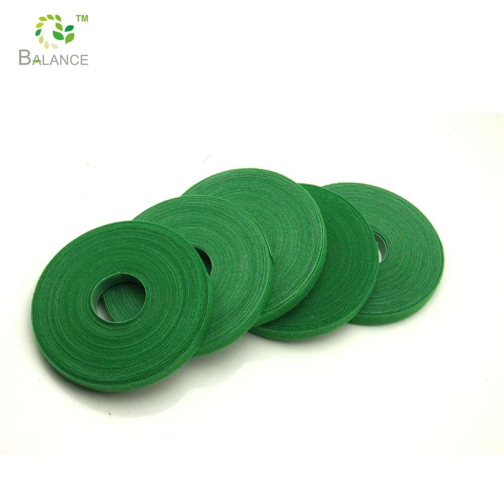 Adjustable Plant Ties Easy Wrap Hook Loop Garden Tree Tie Great Sticky Power Eco-friendly Strap, Rolls Soft