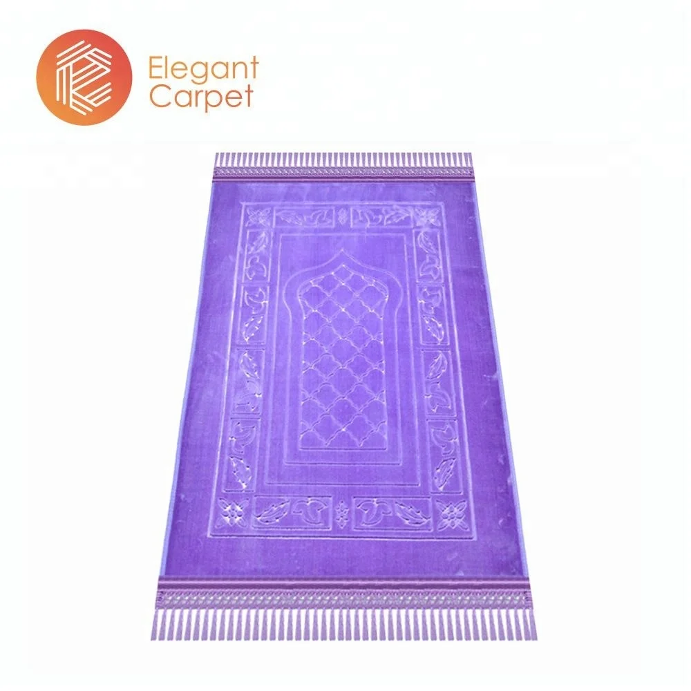 middle east silk black washable classical children prayer mat