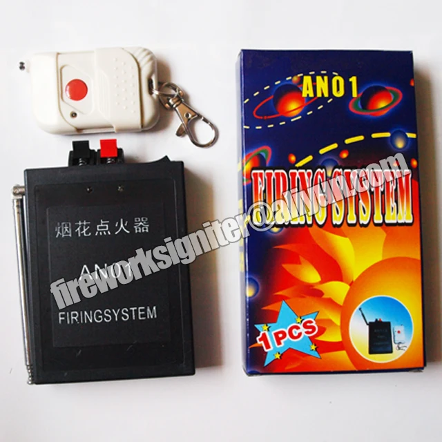 China fireworks firing systemCE passed An01r one cue remote control firing system 100set Christmas cracker fire