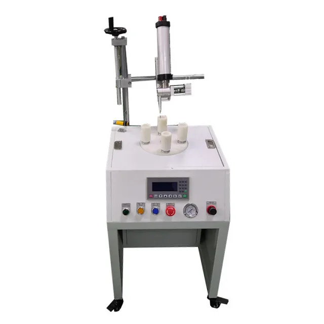 2019 LED SKD bulb making machine / LED lamp gluing machine /LED bulb gluing making machine
