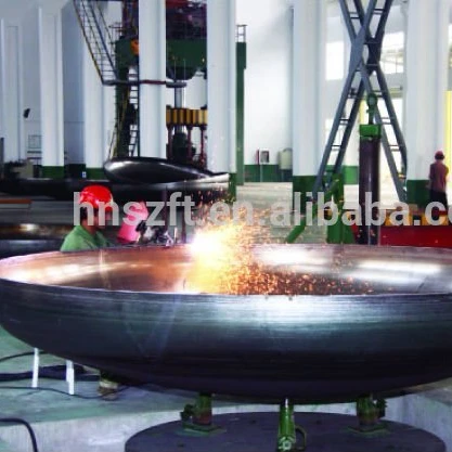 Carbon Steel cold formed steel dish elliptical heads with ASME