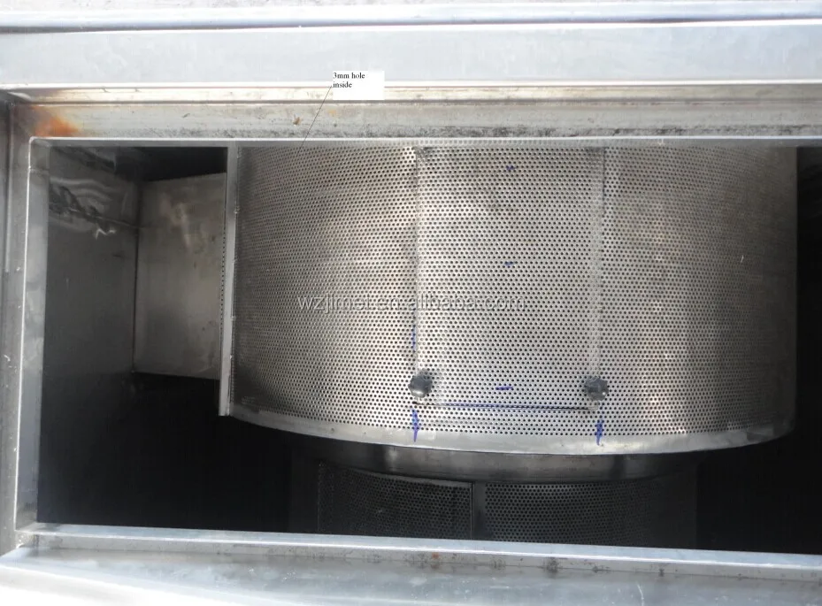 
bean etc vegetable Stainless steel spiral type blanching machine 