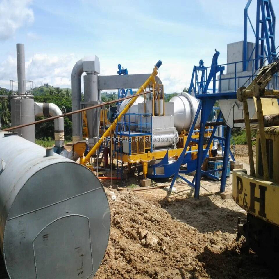 Automatic QLB20 Mobile Asphalt Mixing plant concrete asphalt batching machine