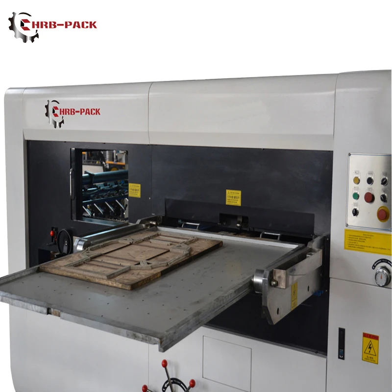 New AUto Feed Die Cutting Creasing Machine with Automatic Stripping for Die Cutting