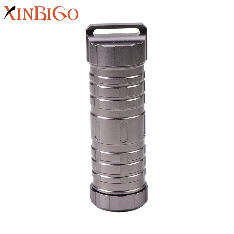 New CNC Aluminum Alloy Metal Outdoor Camping EDC Survival Sealed Waterproof Pill Bottle
