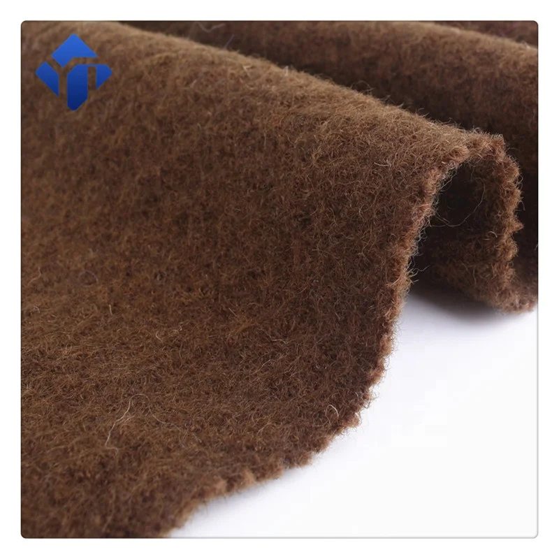 100% boiled wool knitted woolen wool cloth fabric