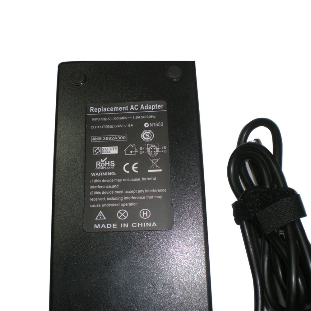 150W 6A ac adapter output 24v 4pin for JVC LT-23X576 LCD TV HD Ready LCD TV DVD