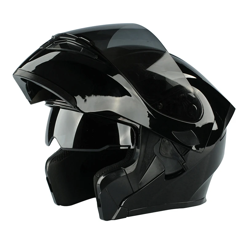 Factory Direct Wholesale Motorcycle Helmet flip up Full Face Helmet Fashion Four Seasons Racing Personality Helmet