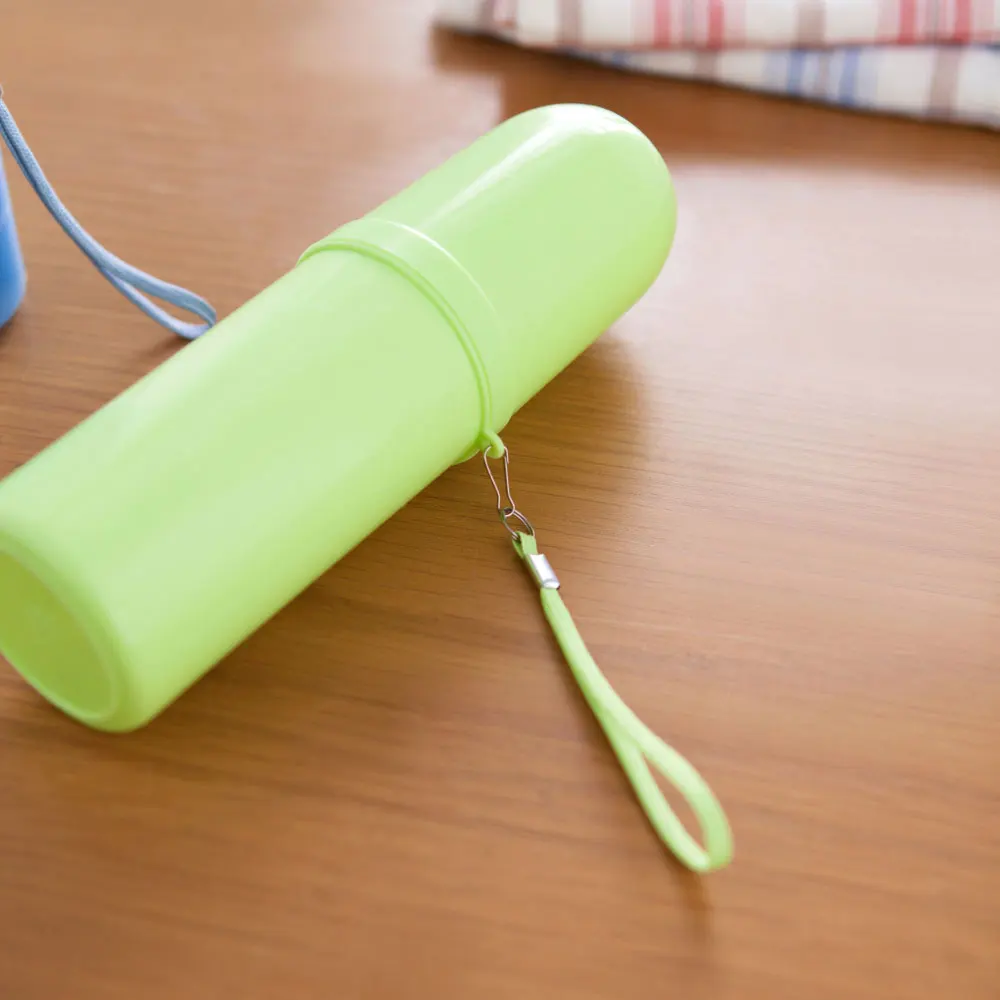 Plastic Portable Travel Toothpaste and Toothbrush Holder