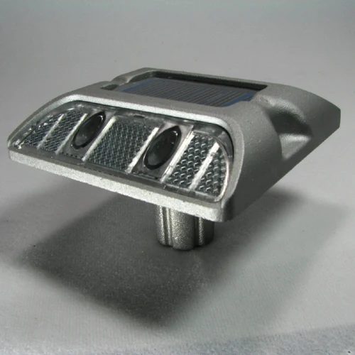 High Durability Solar Powered LED Reflective Road Stud(Cat Eyes / Pavement Marker) MS-100D(Waterproof IP68 Aluminum Alloy)
