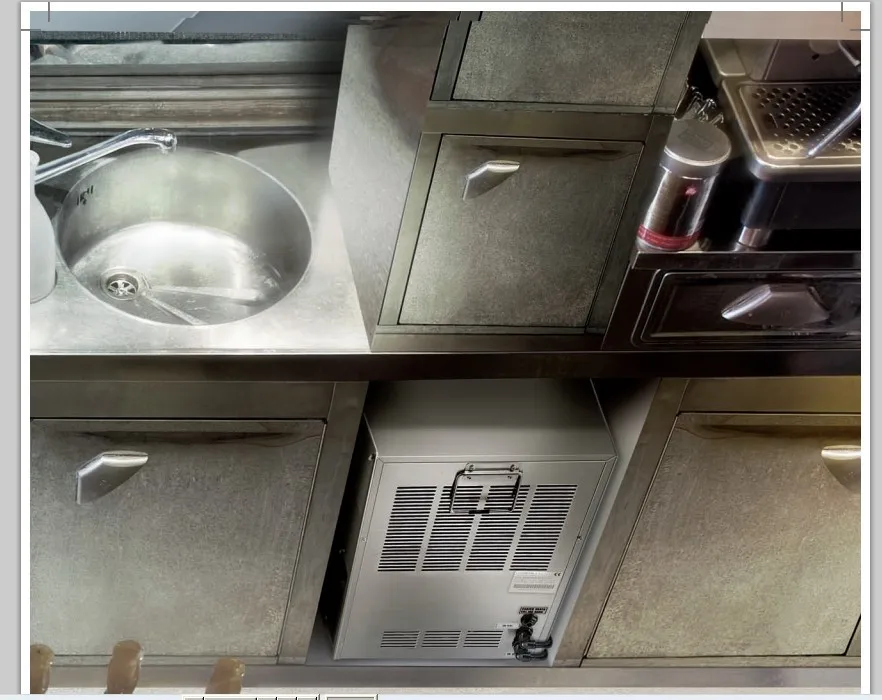 Охладитель воды под раковиной со сверкающей водой, Диспенсер со сверкающей водой