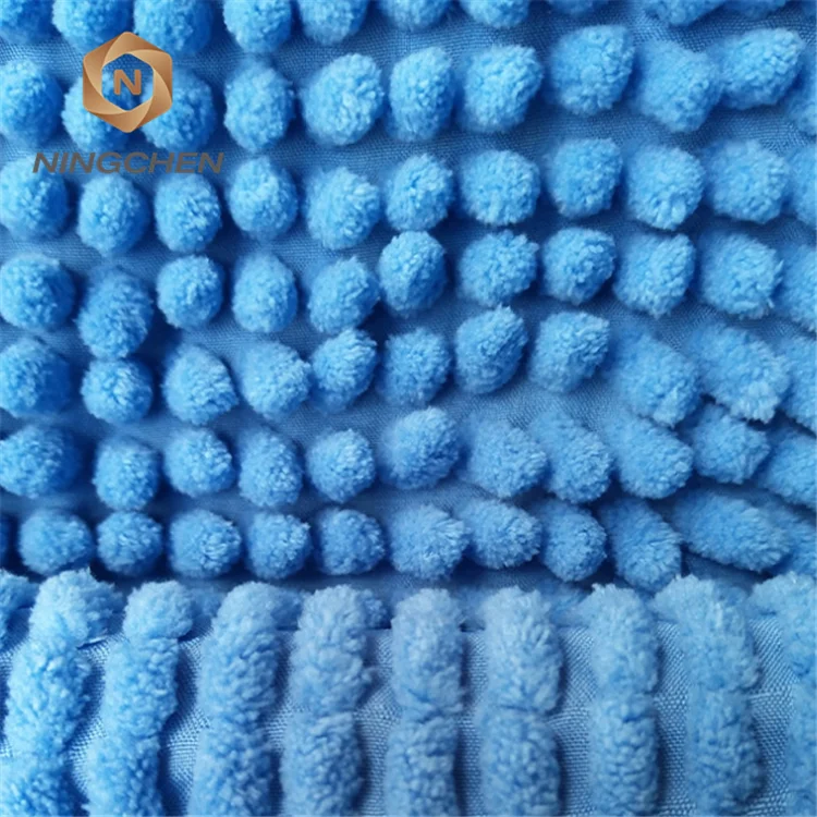 
High water polyester/nylon material absorption microfiber terry cloth fabric in roll 