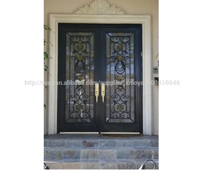 кованого железа входная дверь