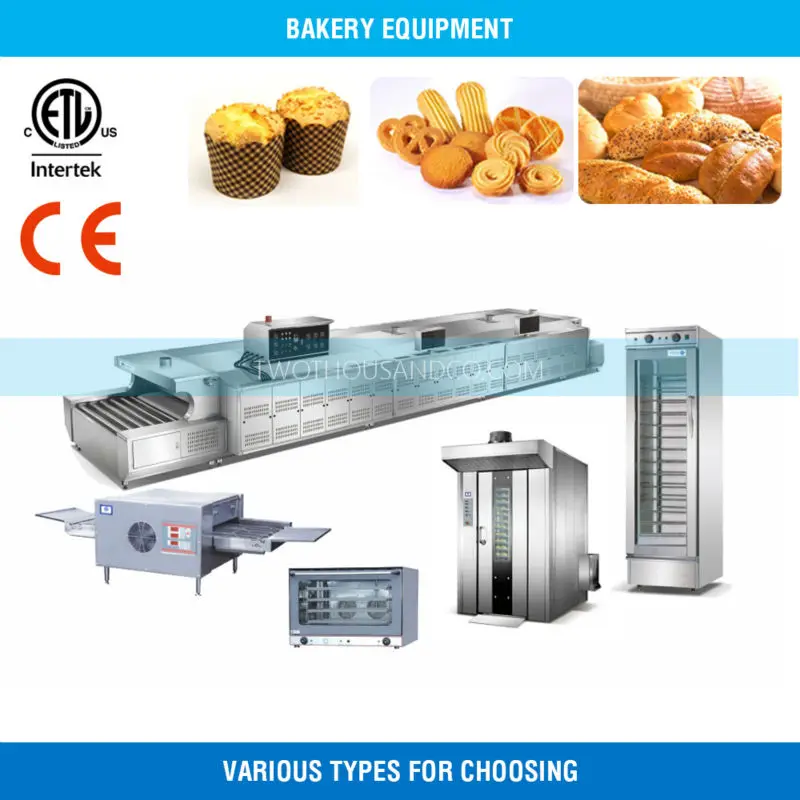 Hot Sale Various Commercial Bakery Equipment