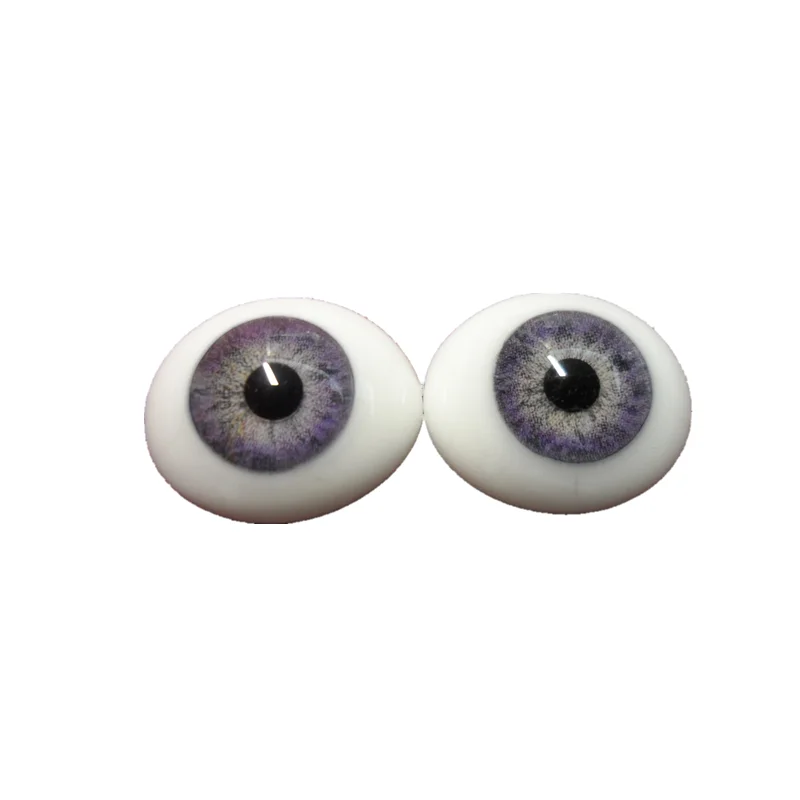 Glass Doll Eyes Fixed Oval Eyes For Ball Joints Doll Eyes Wholesale