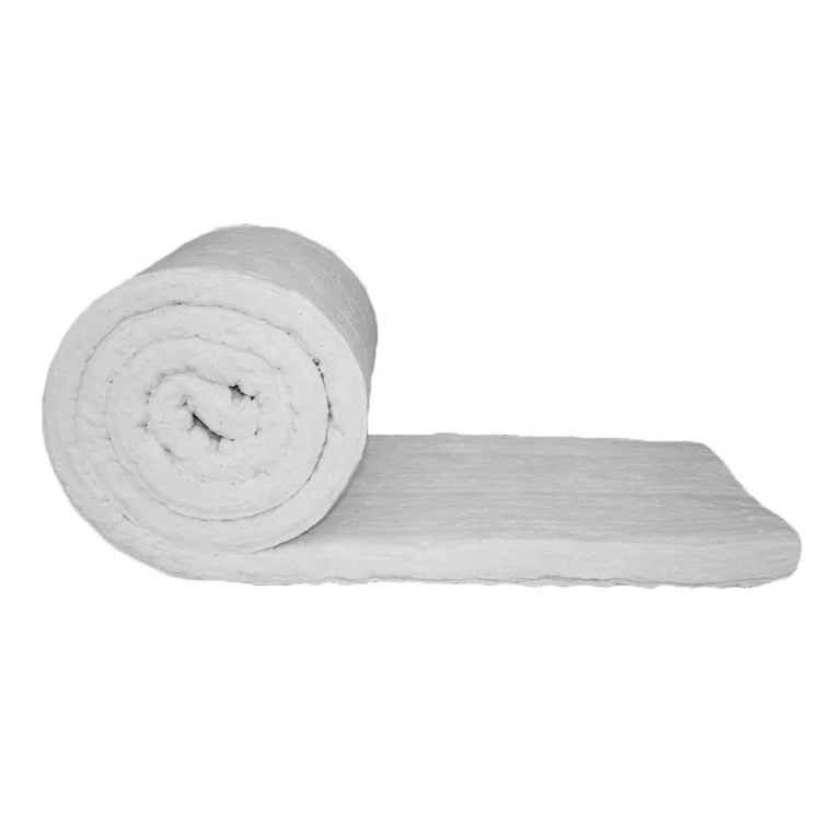 refractory wool 1400 celsius thermal insulation high aluminum silicate ceramic fiber blanket for heating furnace fireproof