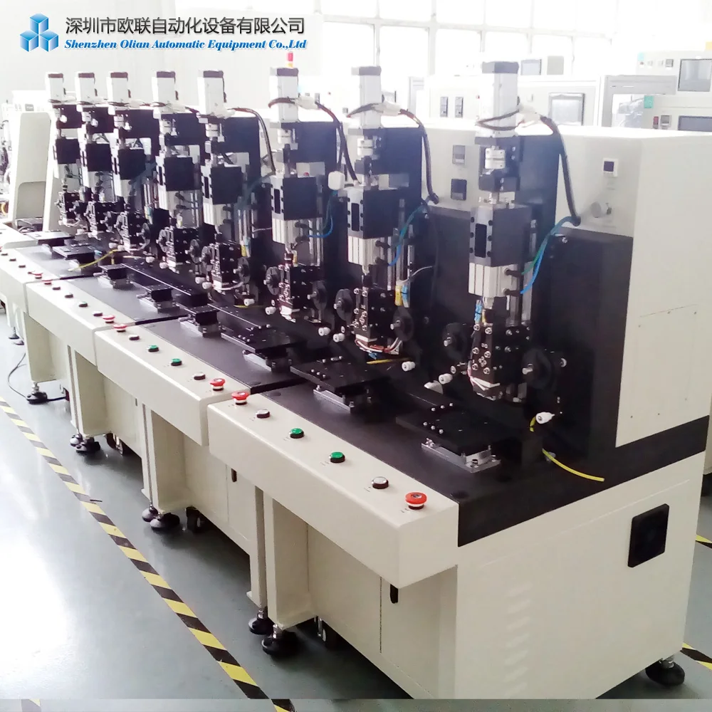 
COG BONDER 1~12inch marble High-speed Three heads LCD screen COG pressing equipment bonding machine 