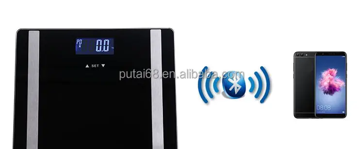 High grade digital  body fat hydration monitor scale PT-703