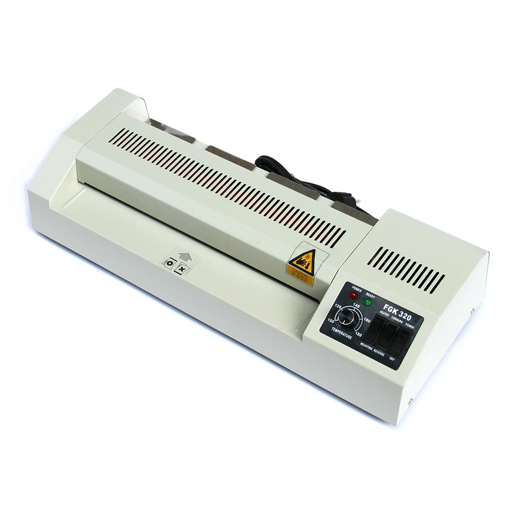 FGK 460 laminator pvc card laminating machine pvc card flatbed laminator for office use stationery