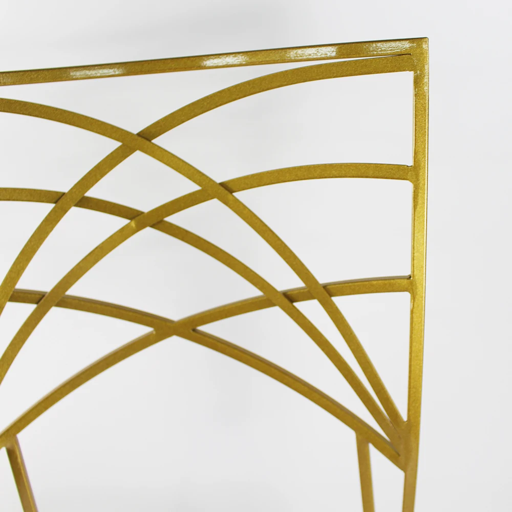 gold banquet wedding party chameleon event chair