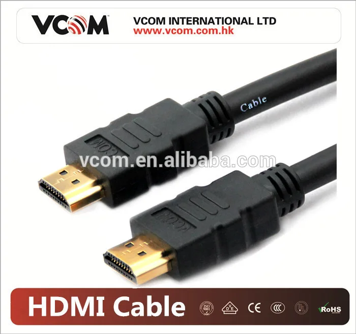 HDMI кабель для компьютера к телевизору купить в VCOM
