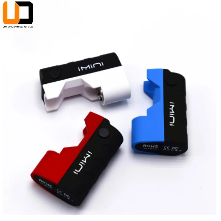 custom packaging 510 click button hand held size imini 500mah vape mods box cbd battery