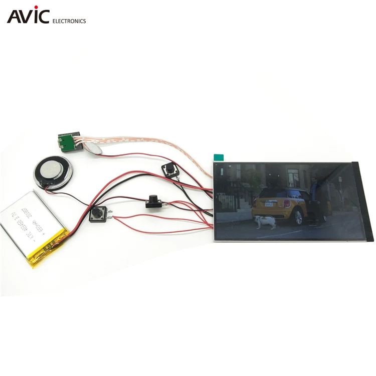 Цена по прейскуранту завода-изготовителя тонкий видеокарта компонент 4 3 дюймов ЖК-модуль ЖК-дисплей Панель