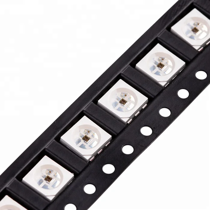 8 Pins sk6812 ws2812 ws2811 IC buit-in  5v 12v 0.25W 5050 RGB SMD LED Chip
