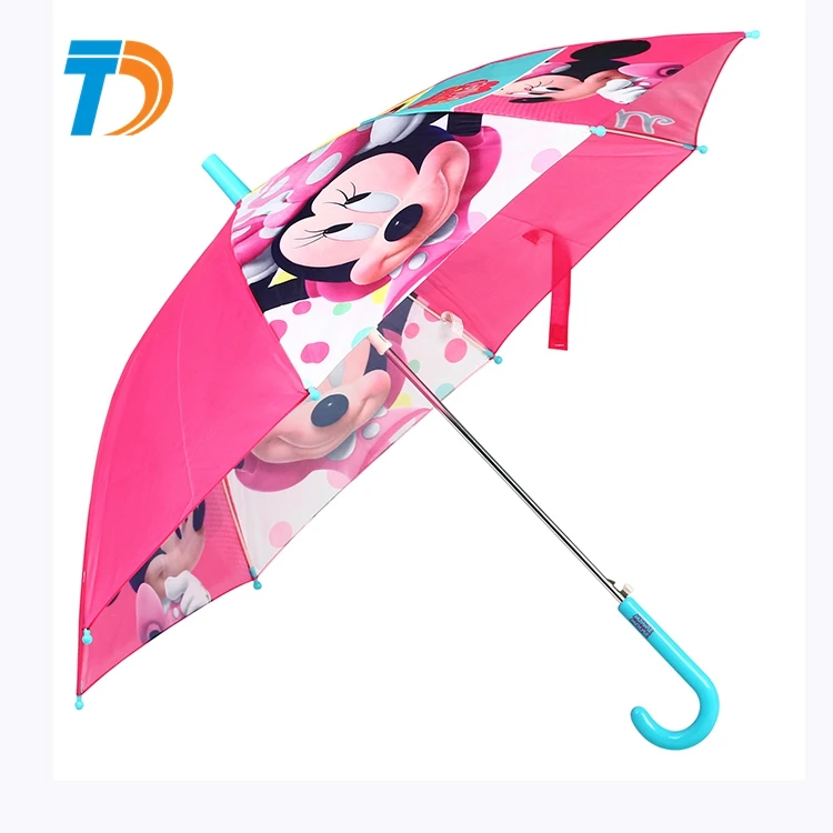 Drawing Portable Latest Parasol Cute Design Smile Umbrella For Kid for sale with logo prints