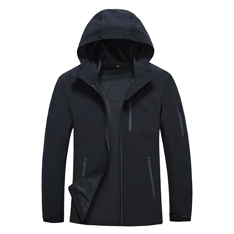 
Thin single-layered jacket outdoor sports and leisure waterproof jacket team custom autumn and winter mountaineering clothing 