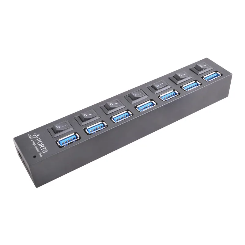 4 Port Usb 3.0 Hub+1 Port Wireless Charger Lightning Usb Hub