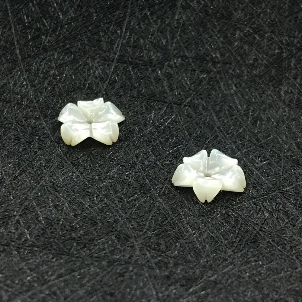 12mm Factory high quality different flower shape pearl sea shell jewelry