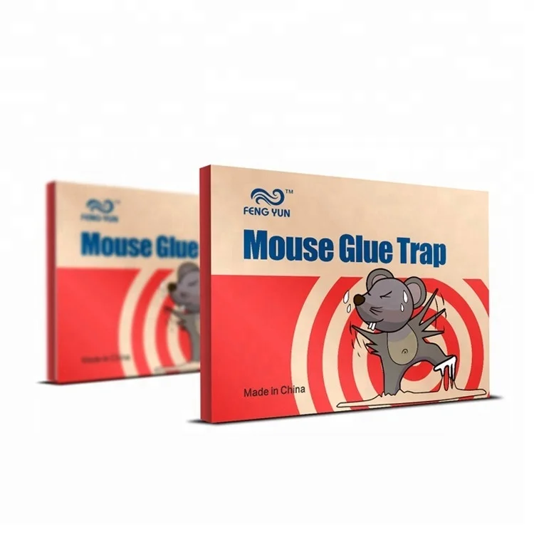 factory supply eco-friendly rat glue boards disposable snare mice glue trap sticky paper mouse glue board mouse trap