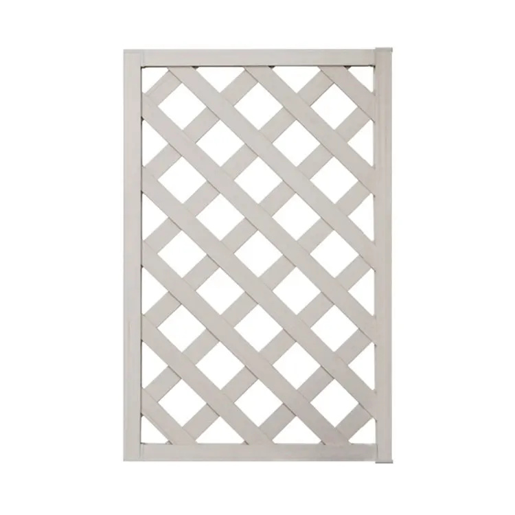 Wholesale Custom Pvc Plastic Garden Folding Fence Lattice