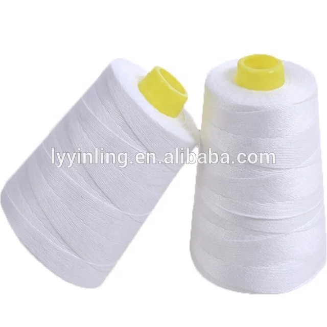 
30 years factory wholesale 100% spun polyester bag closing thread 