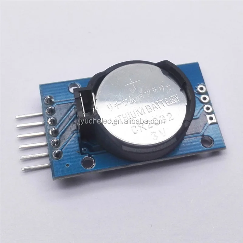 
DS3231 and AT24C32 High Precision Clock Storage Module IIC Interface EEPROM RTC with CR2032 battery 